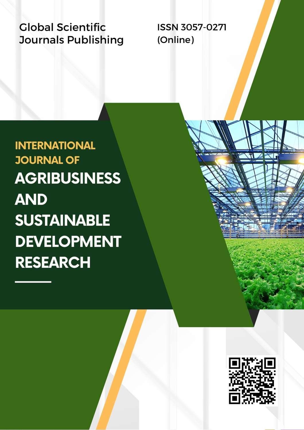 International Journal of Agribusiness and Sustainable Development Research