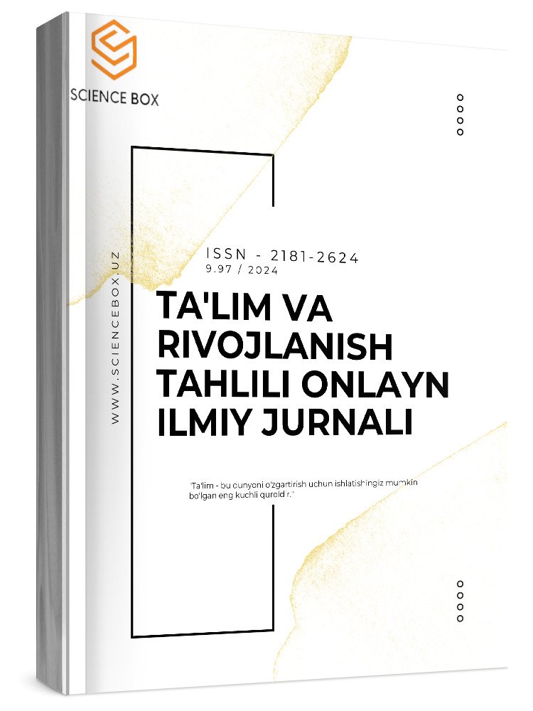 TA'LIM VA RIVOJLANISH TAHLILI ONLAYN ILMIY JURNALI